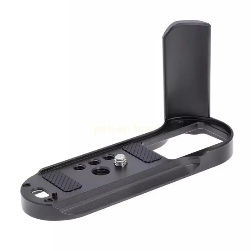 Q5WA Handgrip Rilis Cepat L Kamera Braket Tripod Mount Mount Handle Grip Cold Shoe Rig