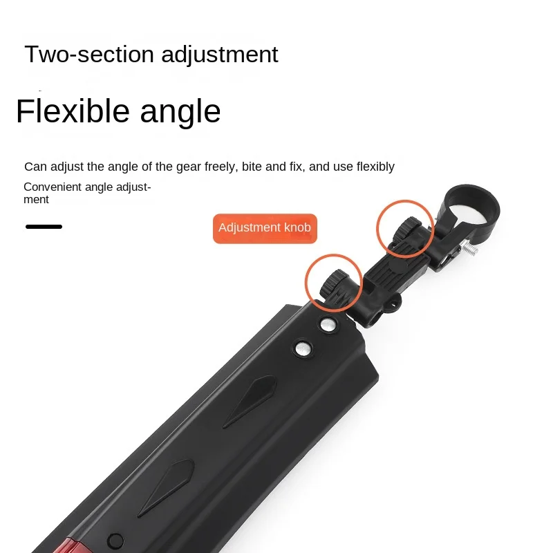2pcs Bicycle Fender Universal Mountain Road Bike Front/Rear Mudguard Wings Fender Tire Guard with Tailight MTB Cycling Fenders