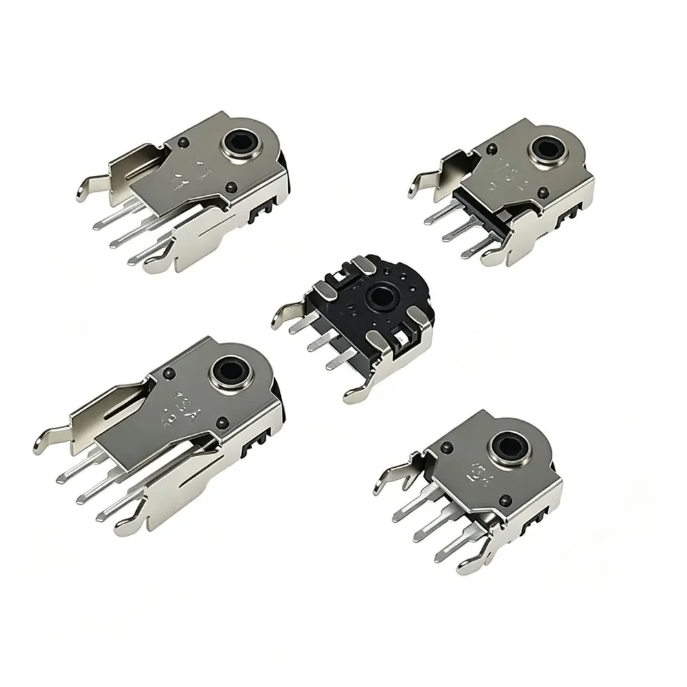 5pcs Decoder 5mm/7mm/9mm/11mm/13mm Rotary Mouse Scroll Wheel Encoder 1.74mm hole for PC Mouse alps encoder