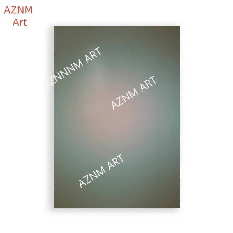 Gradient Aura Wall Art Print Affirmation Poster Gradient Artwork Canvas Painting Aesthetics Wall Art Decoration Pictures