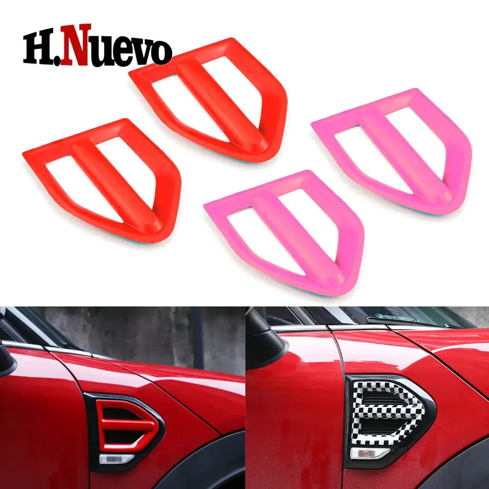 For MINI Cooper Countryman F60 Car Fender Turn Signal Exterior Light Covers Sticker For MINI Countryman Auto Accessories