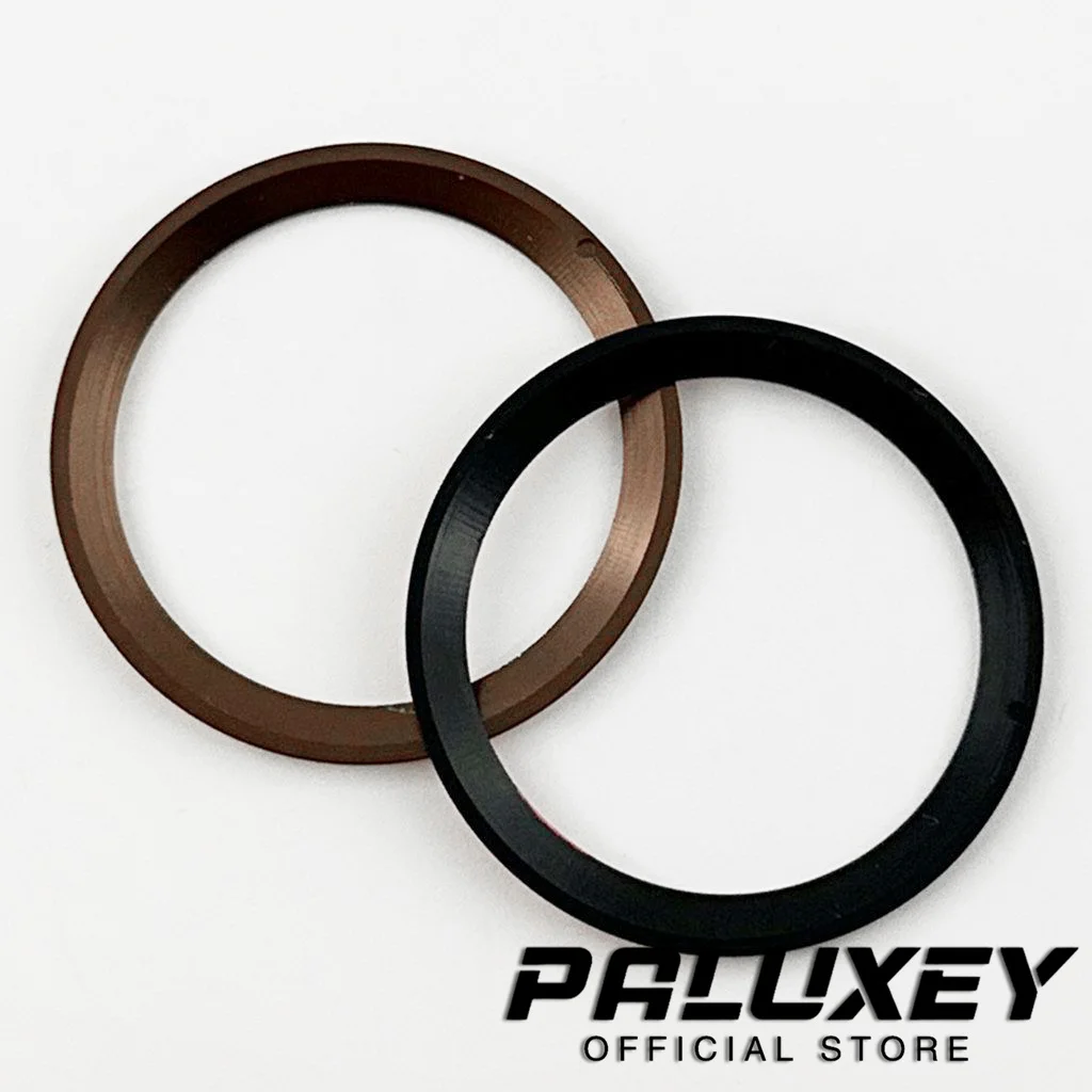 38mm Retro Slope 38mm*30.6mm High quality Aluminum Bezel Insert fit 40mm Case NH35 NH34 GMT Automatic Movement Watch