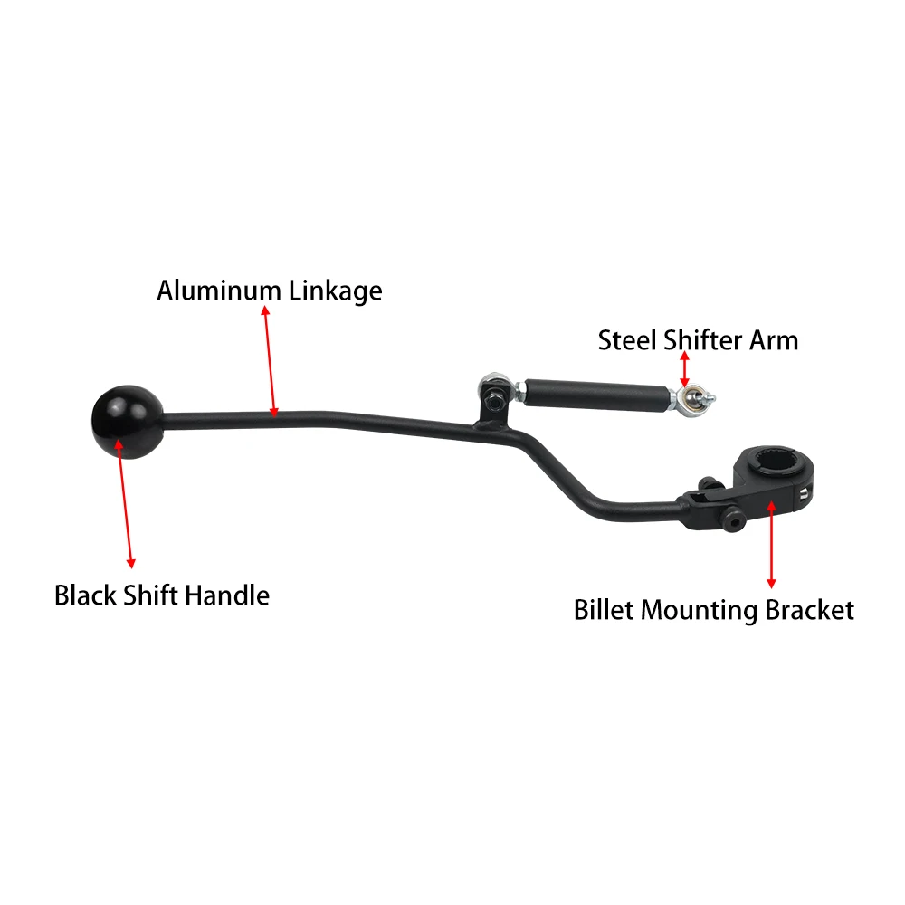 Hand Shifter Gear Shift Assembly Forward/Reverse Shifter Kit For Can-Am Ryker 600 900 2019-2025 Models