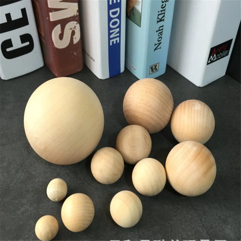 Wooden Balls Without Bore Dia. 50Mm/60Mm/70Mm/80Mm