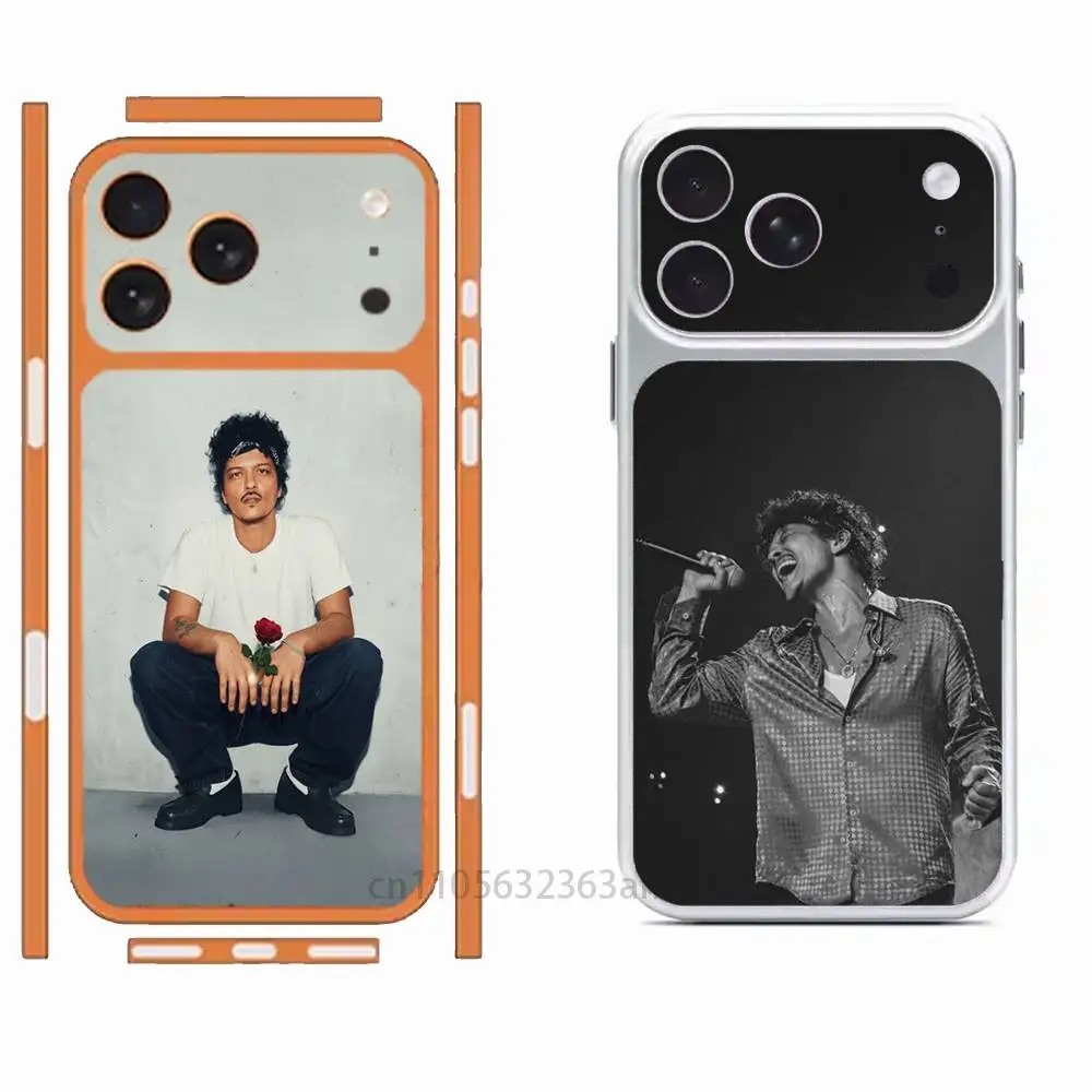 

Защитные пленки Singer B-Bruno Mars HD/Matte Full Coverage для iPhone 17 Pro Max 17 Pro