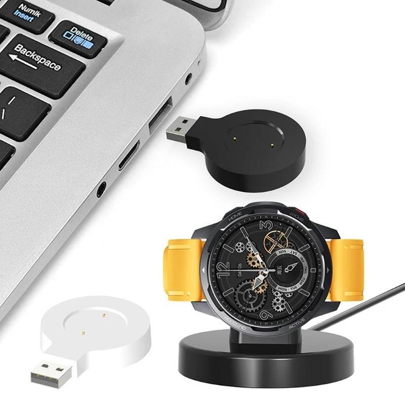 Cradle Lading Cable Power USB Bracket Ladehalter für Uhrenfarbe 2