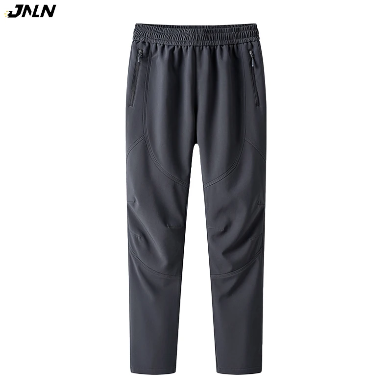 

JNLN Men Hiking Pants Outdoor Sports Elasticity Waterproof Cargo Pants Camping Trekking Climbing Mountaineering Trousers