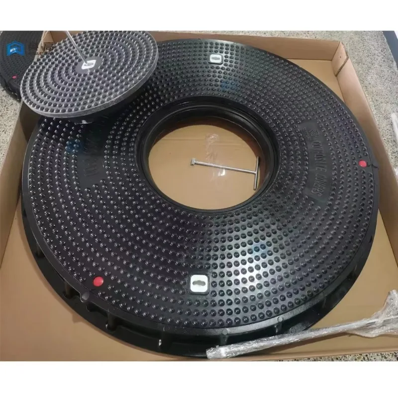 High Quality D400 40T Manhole Cover With Checking Hole for Fuel Station