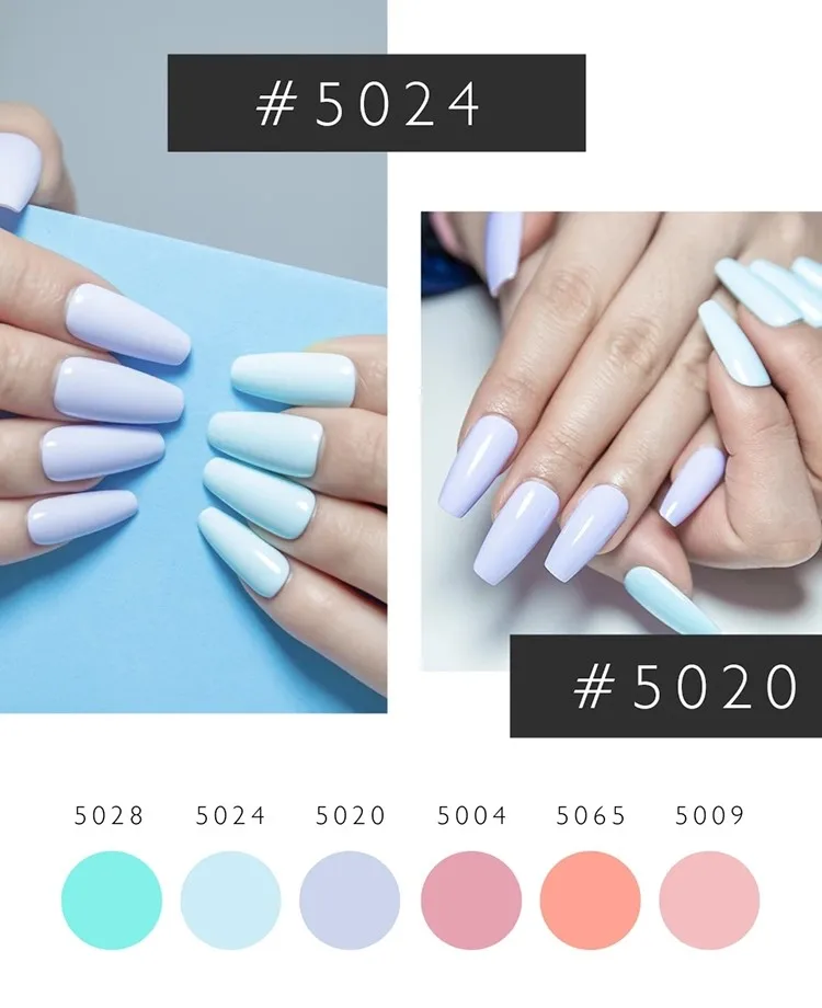 RG 15ml Gel vernis à ongles paillettes couleur unie couleur saisonnière Nail Art bricolage Salon semi-permanent vernis à ongles UV vernis pour ongles