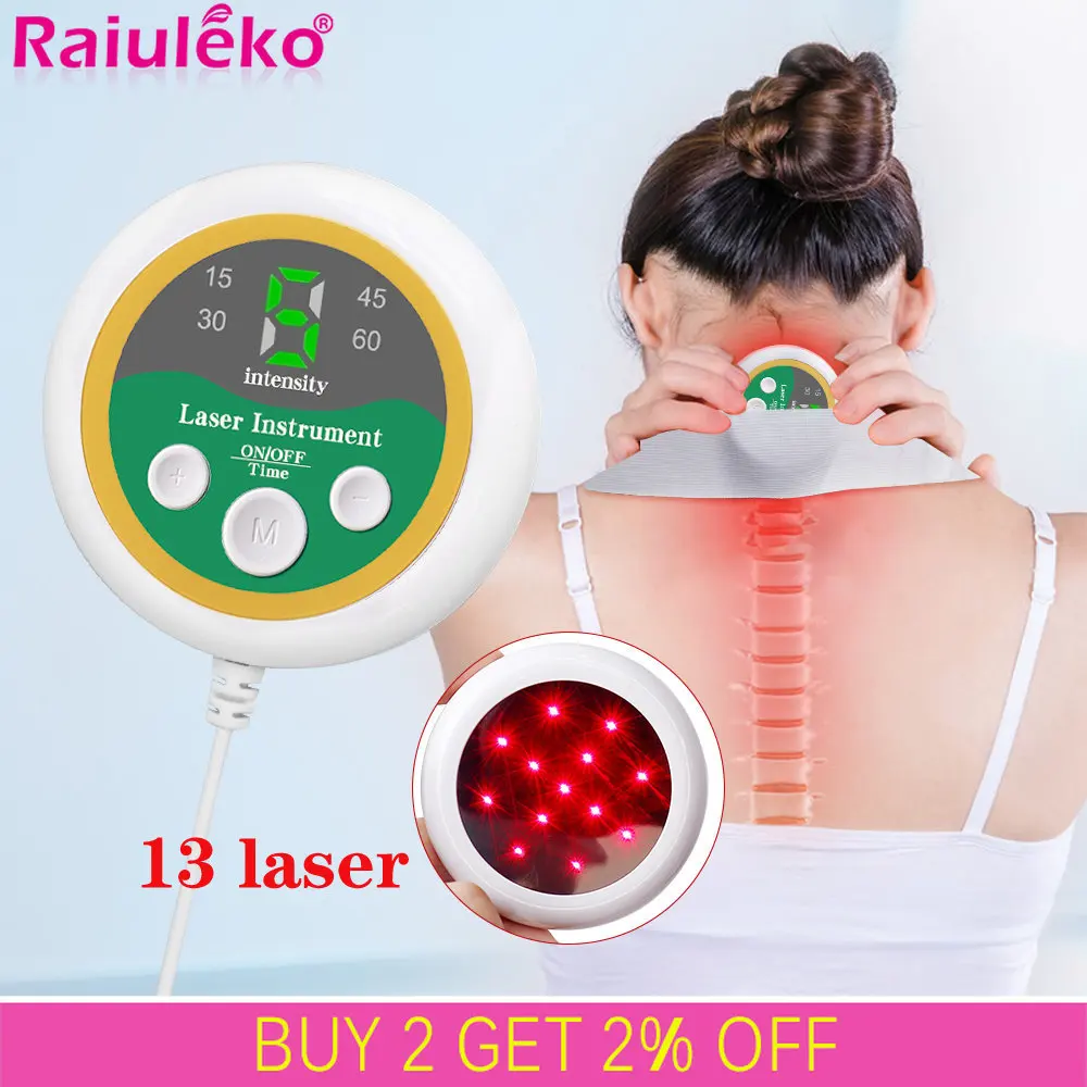 650nm 13 Laser Therapy Phototherapy Board Laser Low Frequency Diabete Hypertension Cholesterol Ear Media Deafnes Treatment Watch