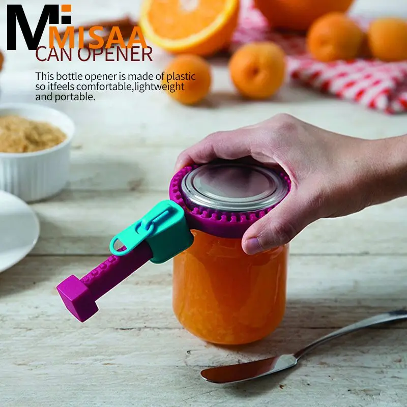 Screw Opener User-friendly Convenient Handy Popular Time-saving In Demand Silicone Grip Opener Kitchen Tool Silicone Opener