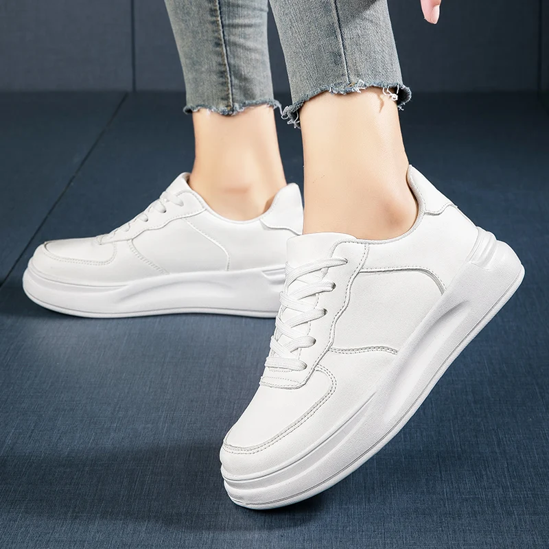 New Women's Eva Ultra-Light Sole White Shoes Sneakers Casual Trendy Shoes