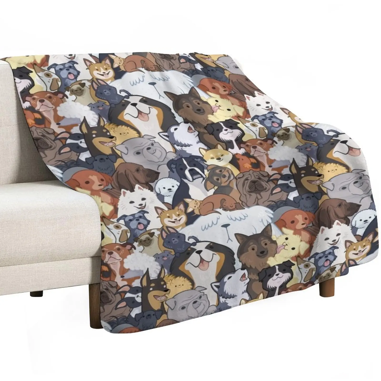 

Pupper Party Throw Blanket cosplay anime Tourist Soft Beds Blankets For Sofas Blankets