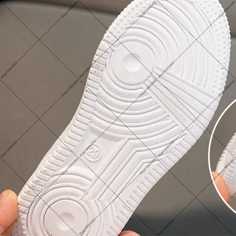 Minnie Mickey Mouse Sepatu Fashion Anak Laki-laki Perempuan Sepatu Kets Cetak Pola Anime Kartun Sepatu Kasual Nyaman Hadiah Pesta Ulang Tahun