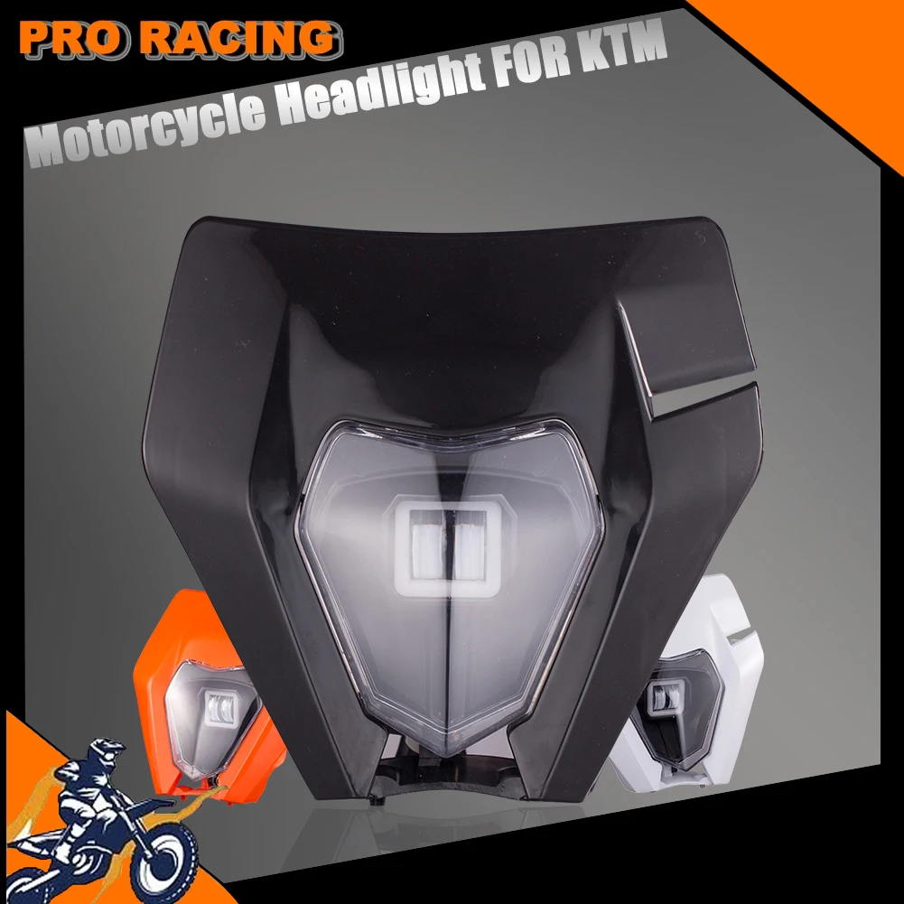 Motorcycle Headlight Led Lights For KTM EXC EXCF SX F XC XCW XCF 125 150 250 300 350 400 450 530 Dirt Bike MX Motocross Enduro