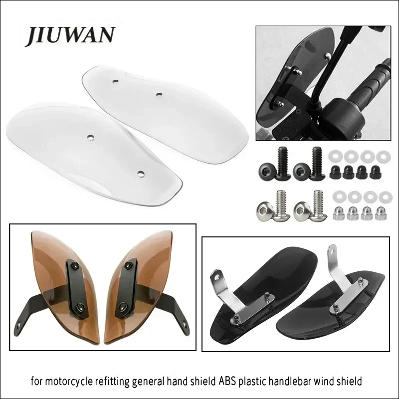 

Universal Motorcycle Plastic Hand Guard Cold Wind Deflector Shield Hand Protector Shield Falling Protection For Honda/Yamaha