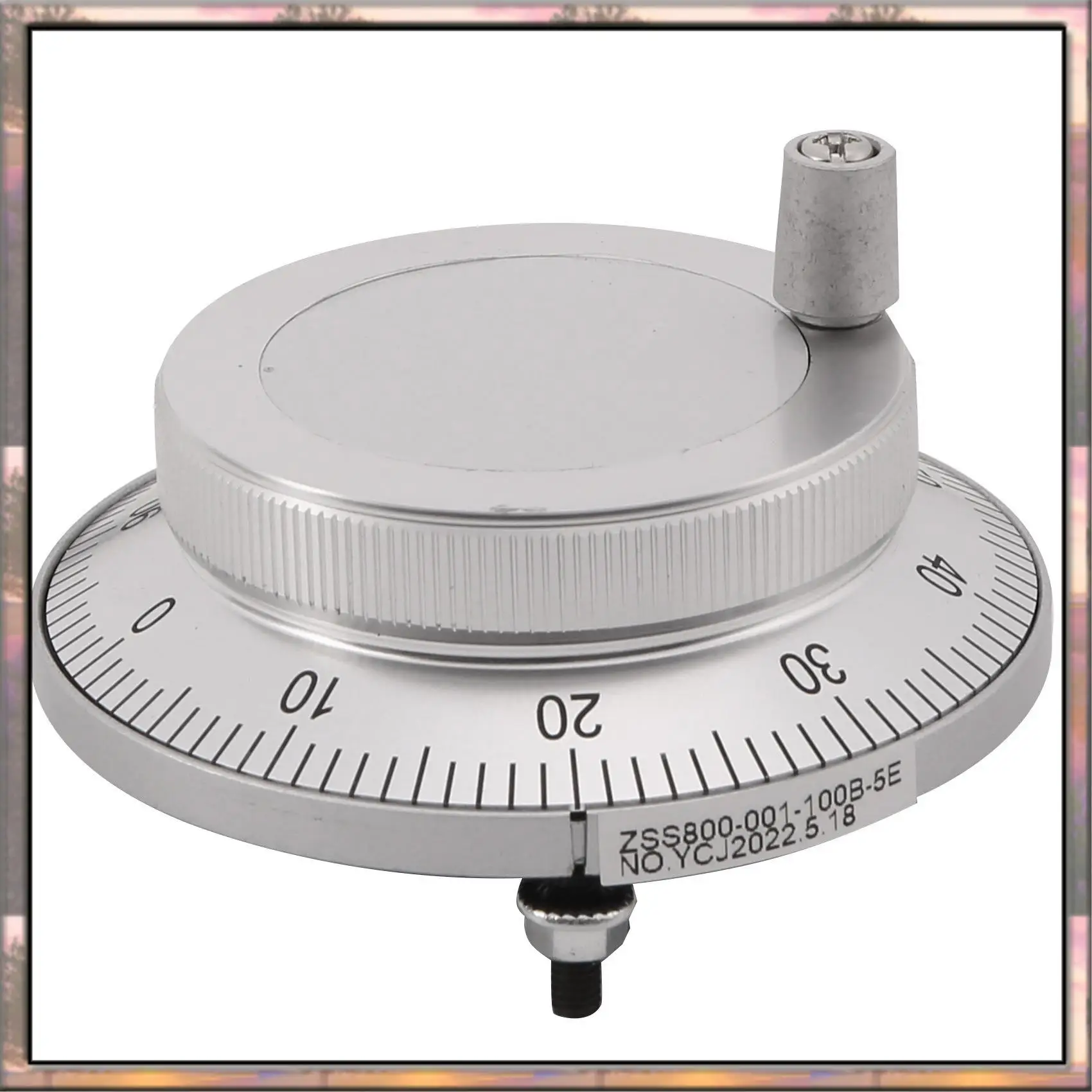 BAAZ HOT CNC Pulser Handwheel 5V 4Pin Pulse Manual Pulse Generator Hand Wheel CNC Machine Rotary Encoder 5V-4Pin-100PPR