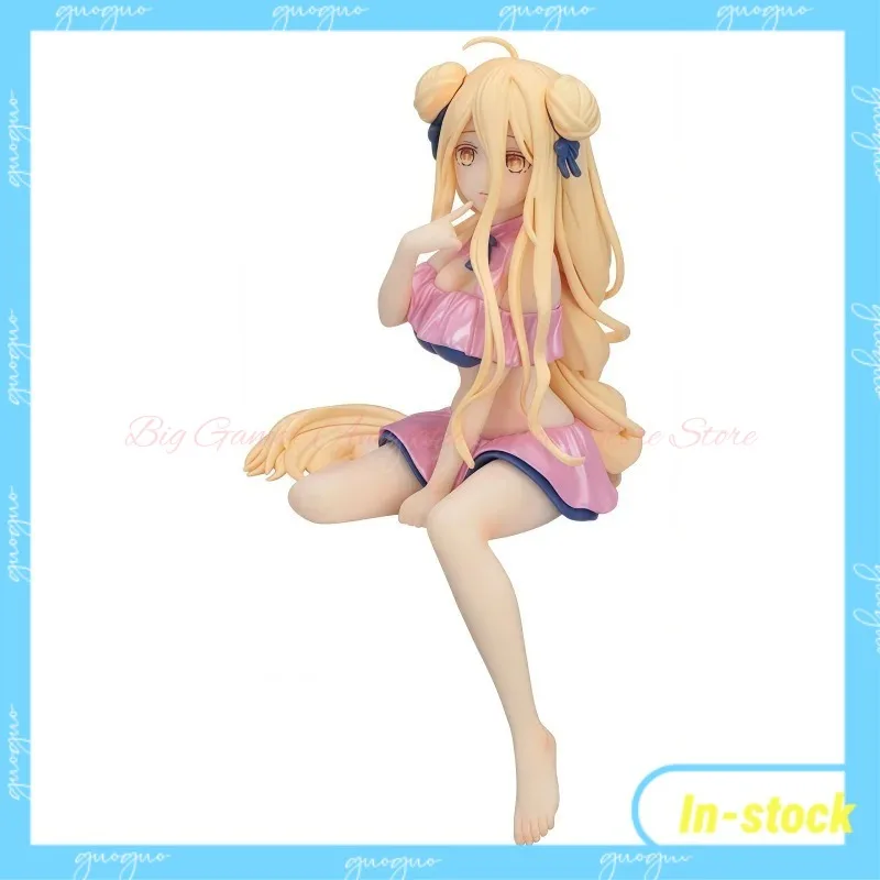 

【In-stock】FuRyu Date A Live V Mukuro Hoshimiya Pastel Pink Swimsuit Noodle Stopper Figure 13cm Collectible Gifts