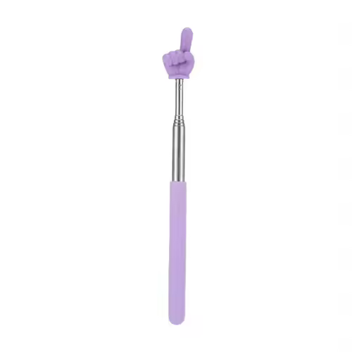 Creative Stainless Steel Teaching Telescopic Rod Finger Design Teaching Stick multifunctional Reading Stick home School Supplies - Image 7