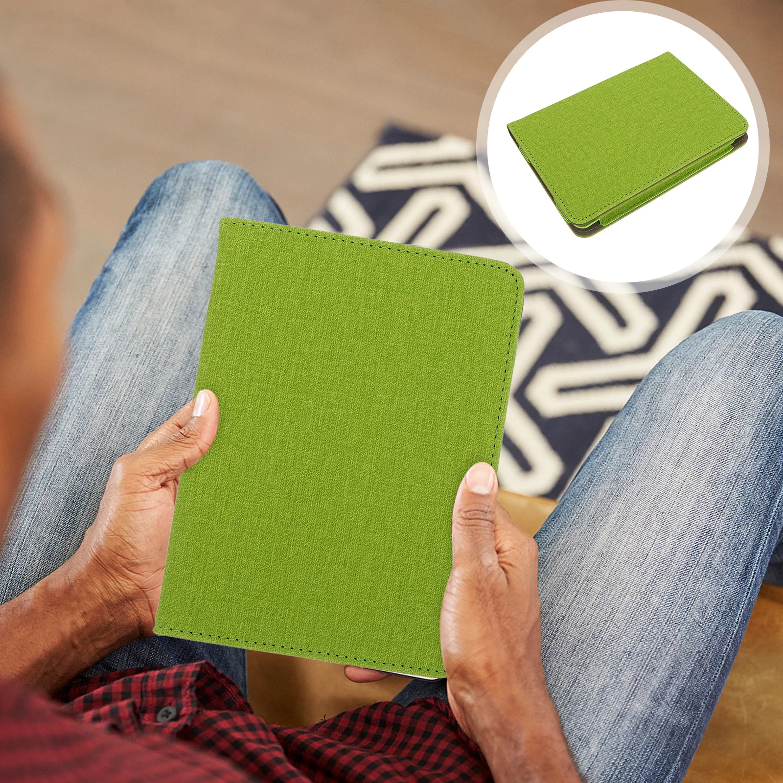 

Covers for Case Ebook Protection Cap Auto Wake Green Imitation Reader Protector