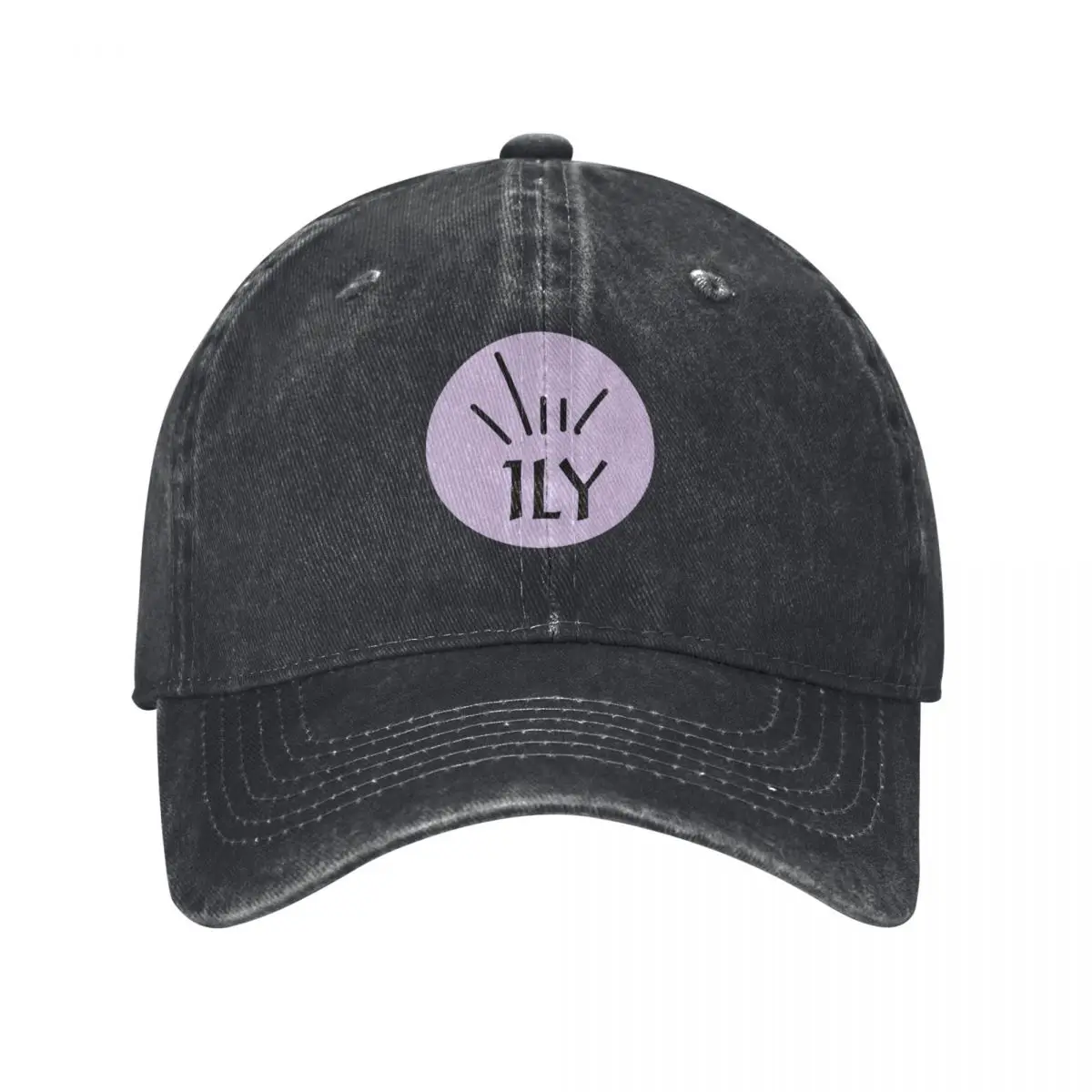 ILY orchid Baseball Cap Golf Cap foam party Hat Brand Man cap Hat Man Luxury Mens Hats Women's