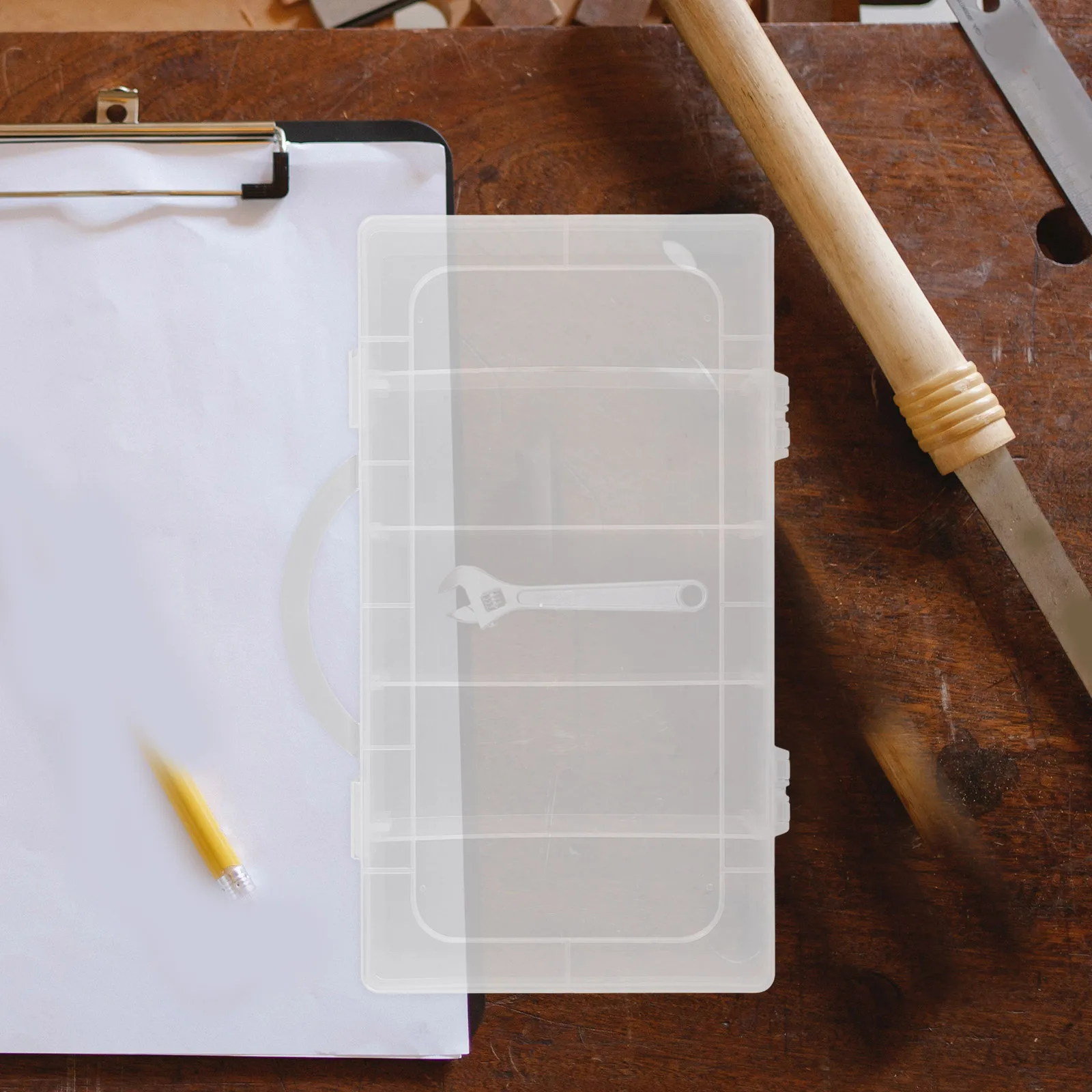 Multi-Function Organizer Household Case Accessory Wear-Resistant Handle Reusable Tool Storage Container Convenient Toolbox Small