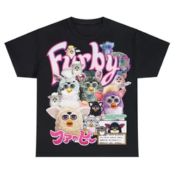 Furby T-Shirt Men Women 100% Cotton Plus Size Fashion O-Neck Casual Streetwear Harajuku Vintage Cool Oversized Unisex Tees