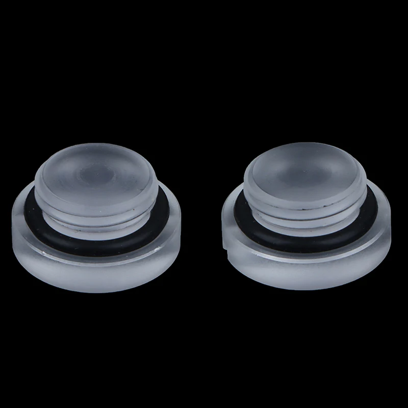 2Pcs/set G1/4 Frosted Matte Acrylic Water Plug Hand Twisting Water Stop Lock Seal Button For Water Cooling Fitting-F(x)