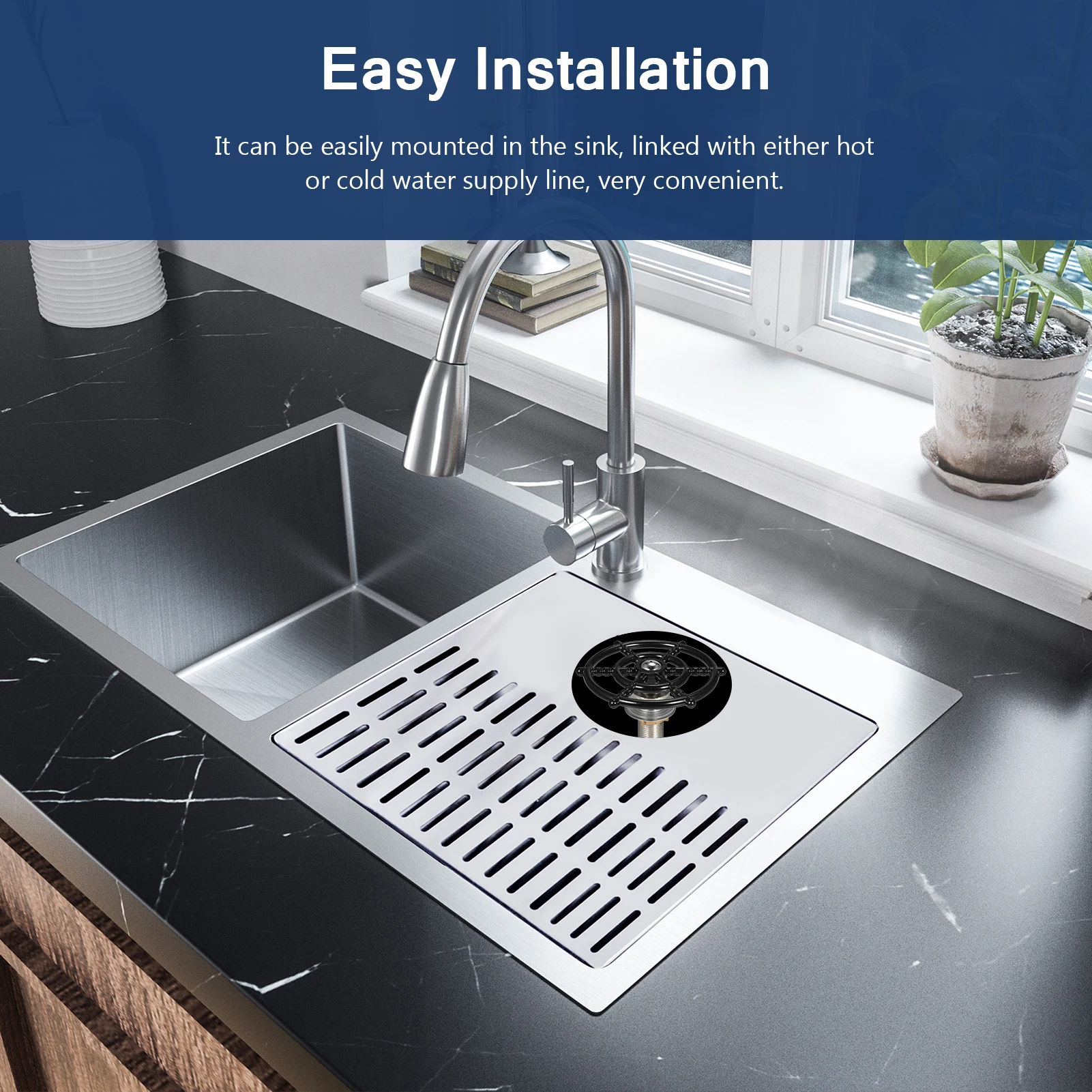 Glass Rinser Bar Glass Rinser Faucet Head Good Quality Stainless Steel Material Beer Cup Glass Bottle Kitchen Sink Accessories image 4