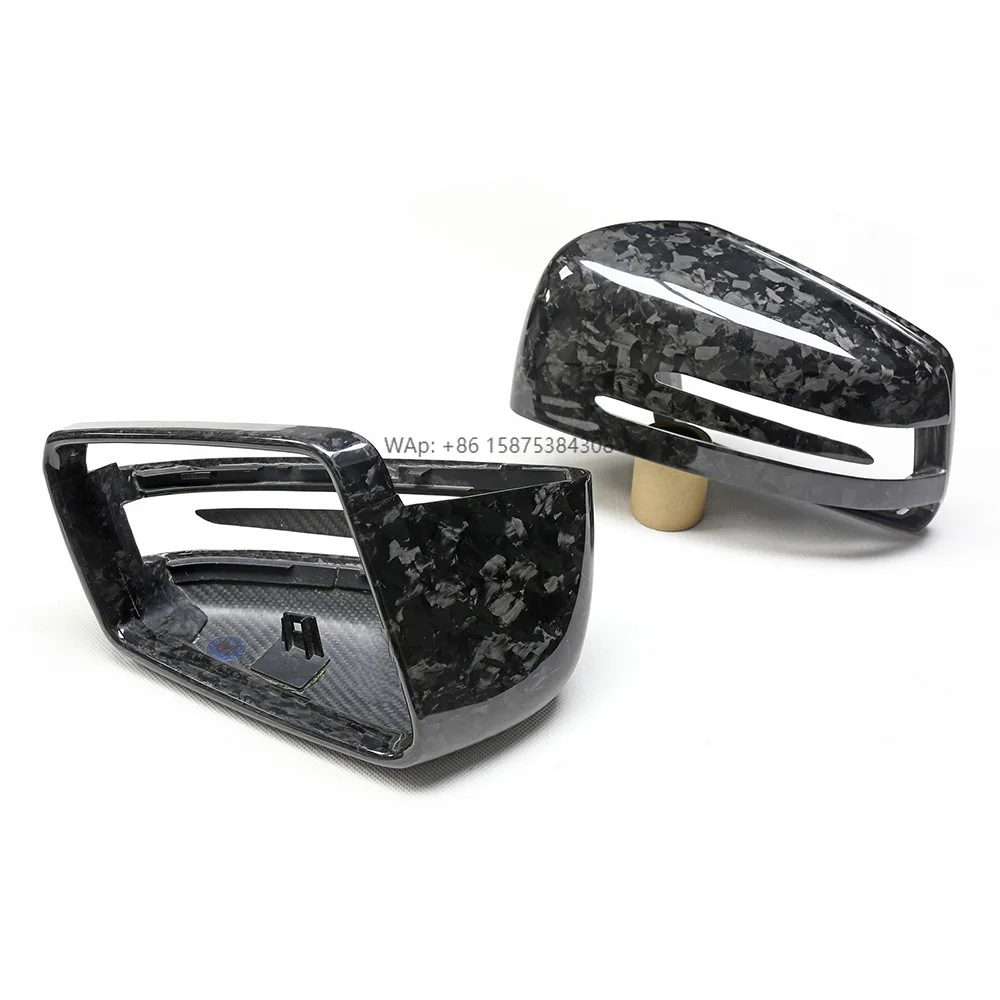 

Forged Dry Carbon Fiber Side Mirror For W176 W204 W246 W221 W212 X204 W218 Gla Replacement Mirror Cover