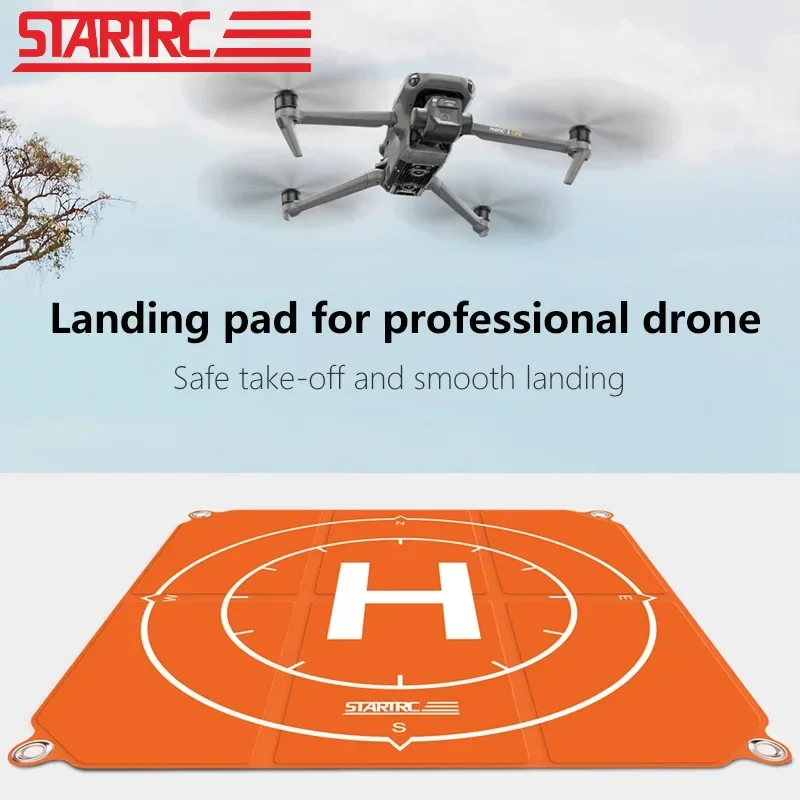 Startrc Mavic 3 Landing Pad 65cm 50cm 56cm 80cm เสื่อลงจอดเพื่อความปลอดภัยกันน้ำแบบพับสำหรับ DJI Mavic 3 Pro อุปกรณ์เสริมโดรน