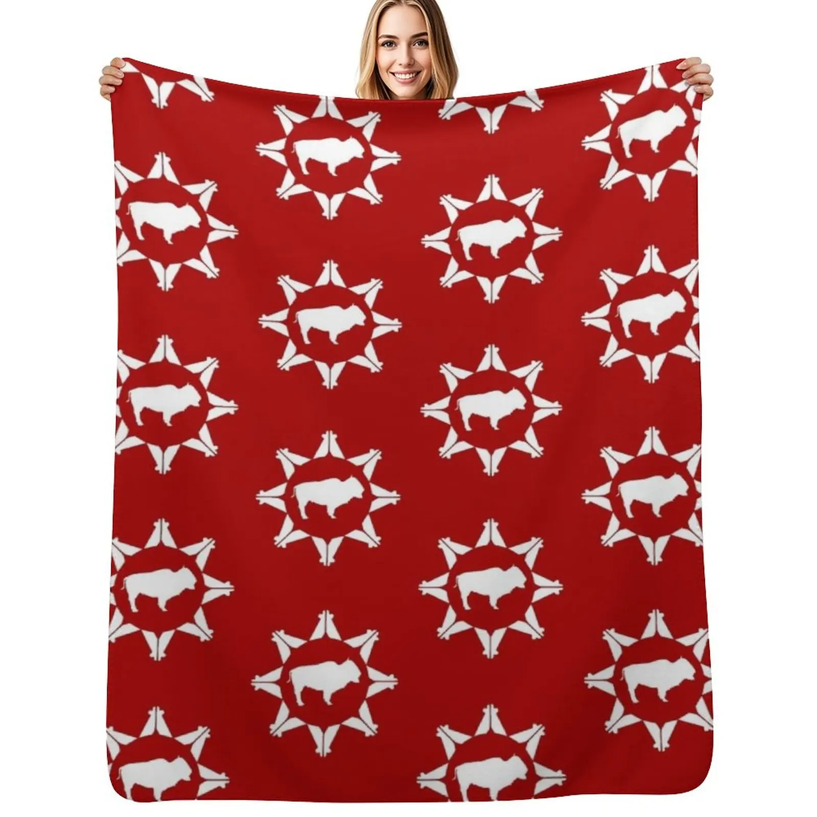 

Oglala Lakota Sioux Throw Blanket Luxury St heavy to sleep christmas decoration Plush Blankets