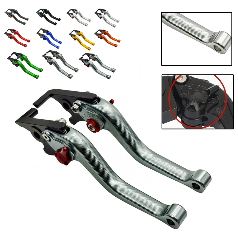 

3D Clutch Lever Brake Lever Set For Kawasaki VN1500 Classic+Tourer 1998-2003 Adjustable Handle Levers Motorcycle Parts