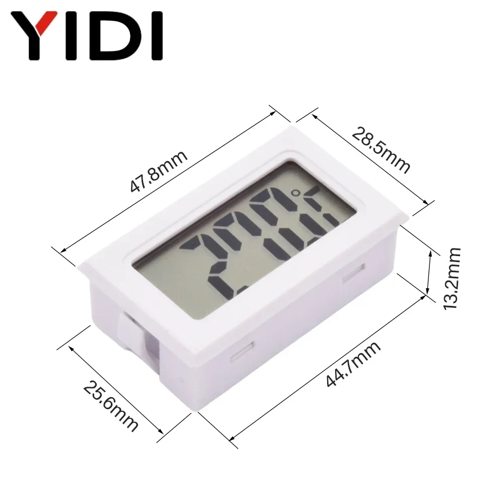 Mini Digital SquareThermo Hygrometer Thermometer Probe Tester Indoor Temperature Humidity Meter Sensor Instrument Gauge Detector