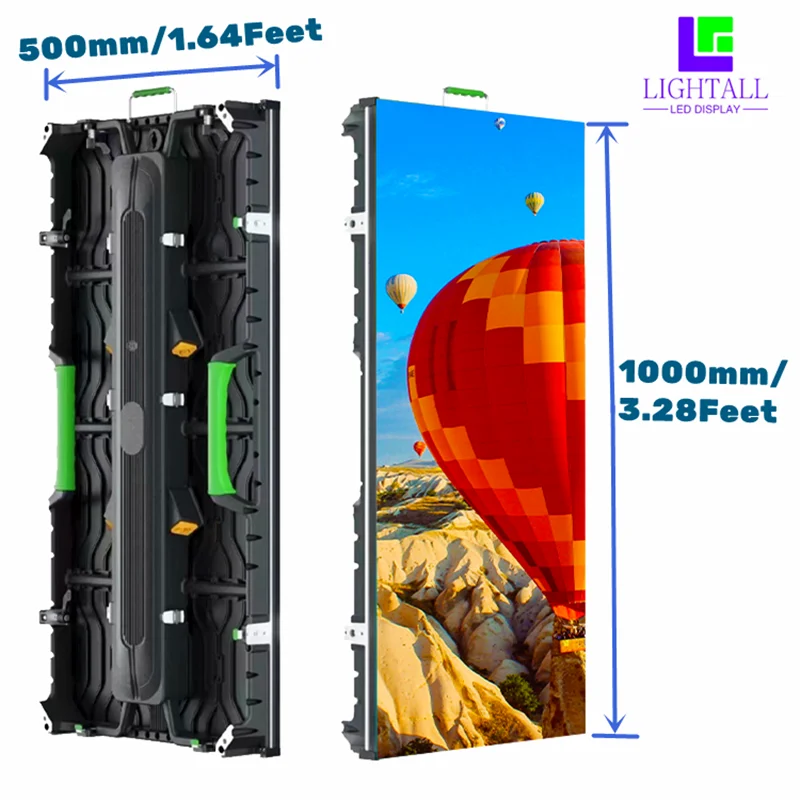 Waterproof Indoor & Outdoor Rental LED Display Screen P3.91 P4 P3.91 P4.81 Panel High Resolution LED Screen Panel