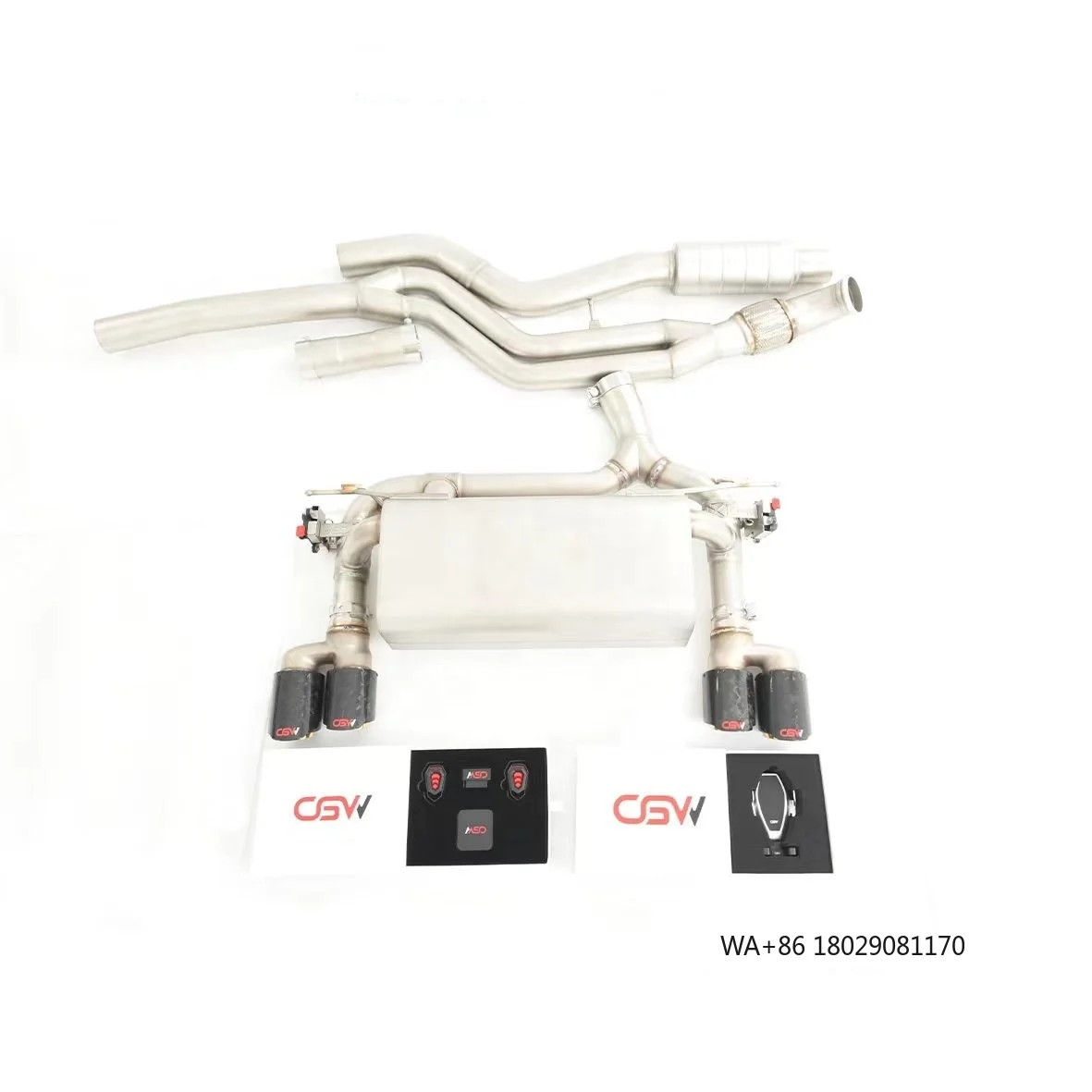 

Incredible Sound Exhaust Tips Muffler Auto Parts for F30 335i