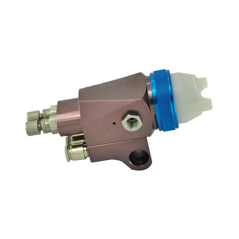 ceramic special spray gun polyurethane foam two-component adjustable flow