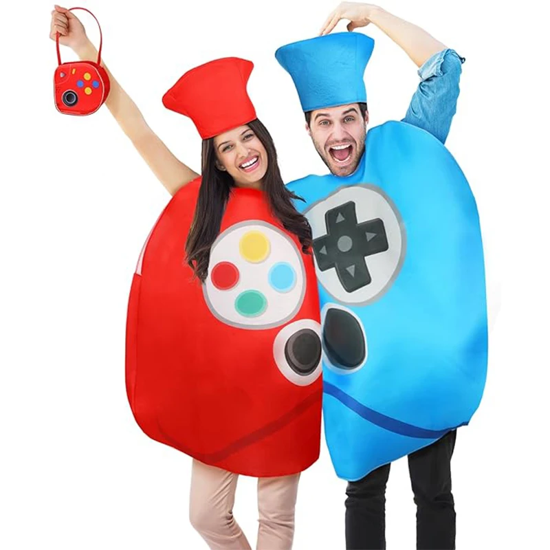 

Unisex Adult Video Game Outfit Game Controller Halloween Costume