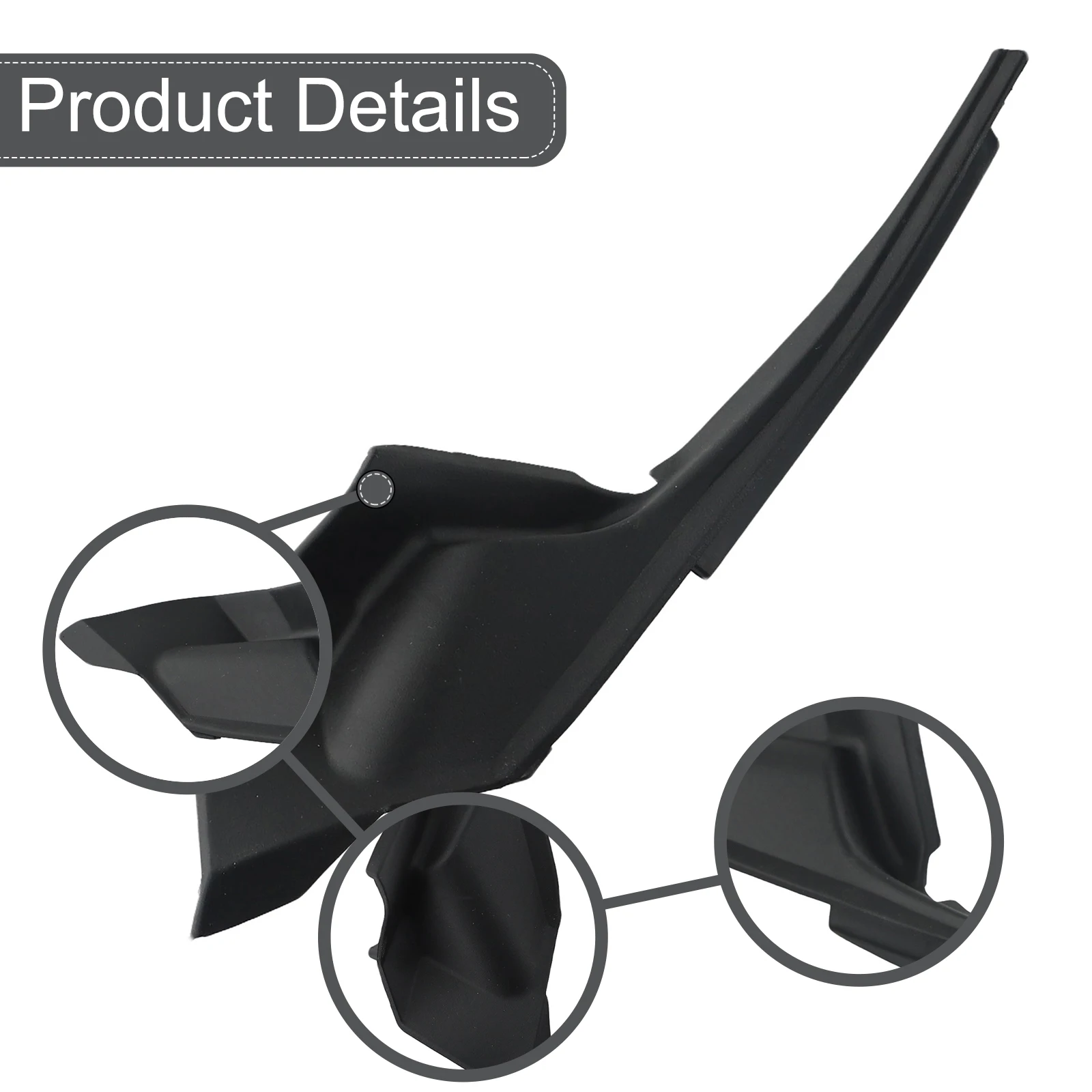 Accessories Side Cowl Plate 53866-0C030 Black For Toyota For Tundra 2007-14 Plastic Exquisite High Quality Practical