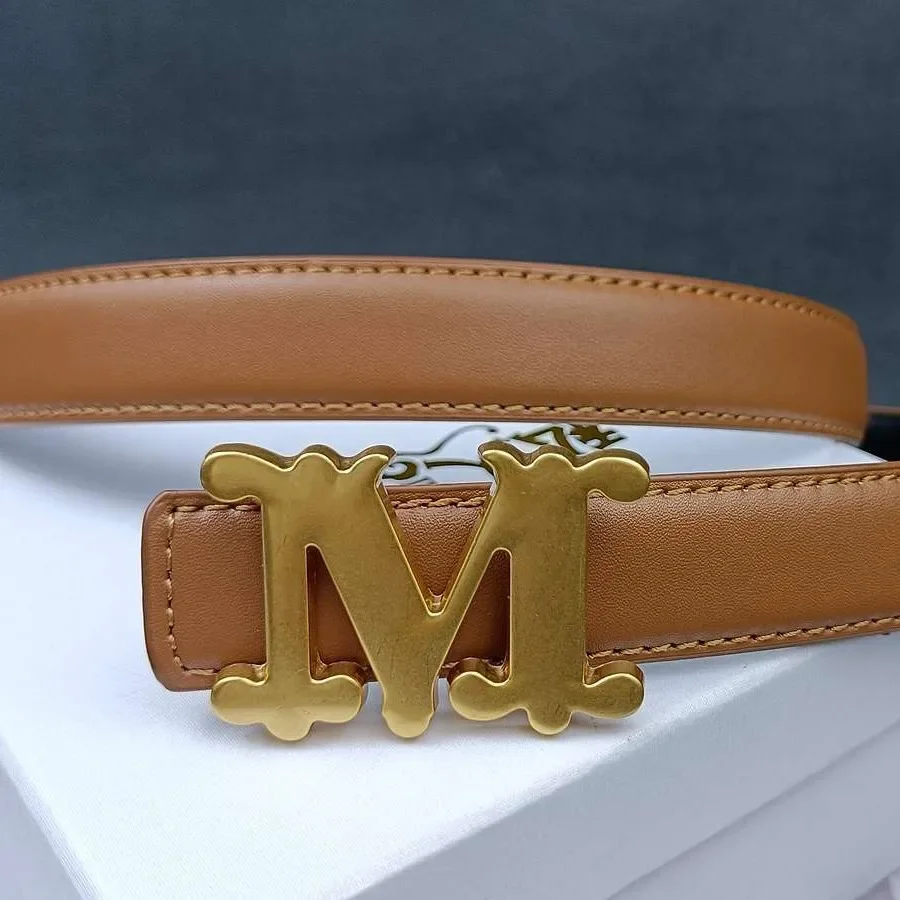 Ceinture en cuir de vachette pour femme, cuir véritable, designer, haute qualité, environnement, lisse, M strucjeans, cowboy, luxe, 2024 cm, 2.5