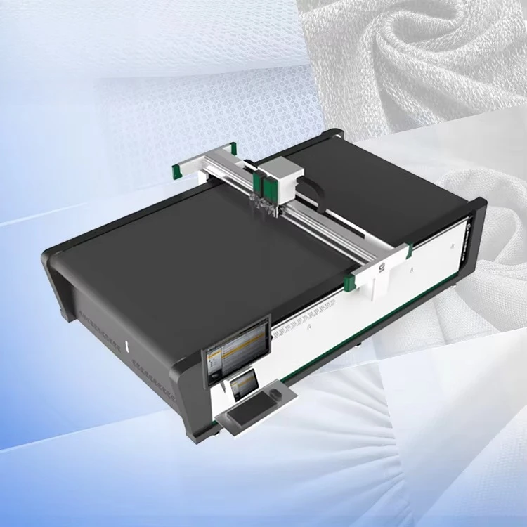 On Sale Rubber Gasket Cutting Work Cnc Oscillating Knife Cutting Line Automatic Fabric Cutting Machine