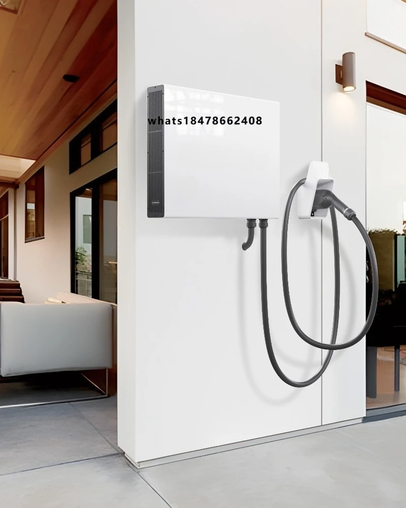 

Smart Electric Vehicle Wall Mounted Charging Station New DC OCPP 20kw 30kw 40kw Compatible CCS GBT NACS Chademo Wall Mounted Ele