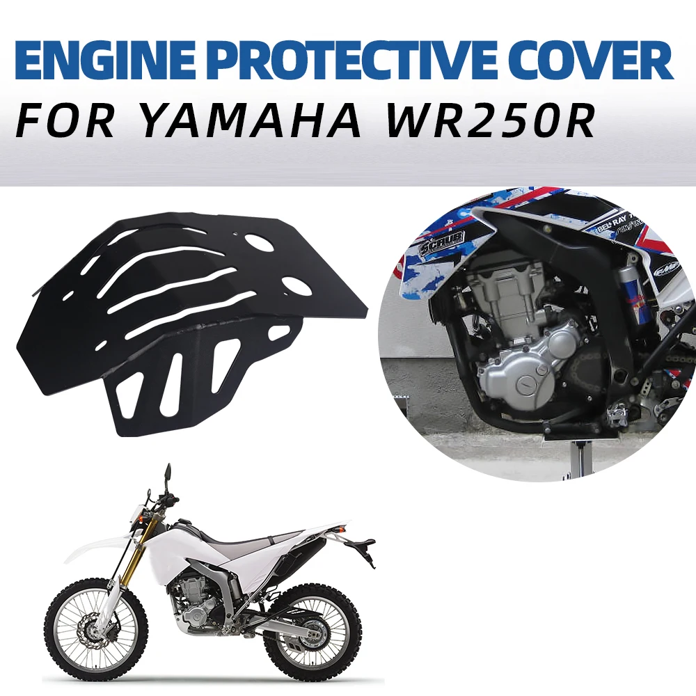 For YAMAHA WR250R WR250X WR 250 R X 2008 - 2019 Motorcycle Accessories Engine Cover Chassis Under Guard Protector Skid Plate