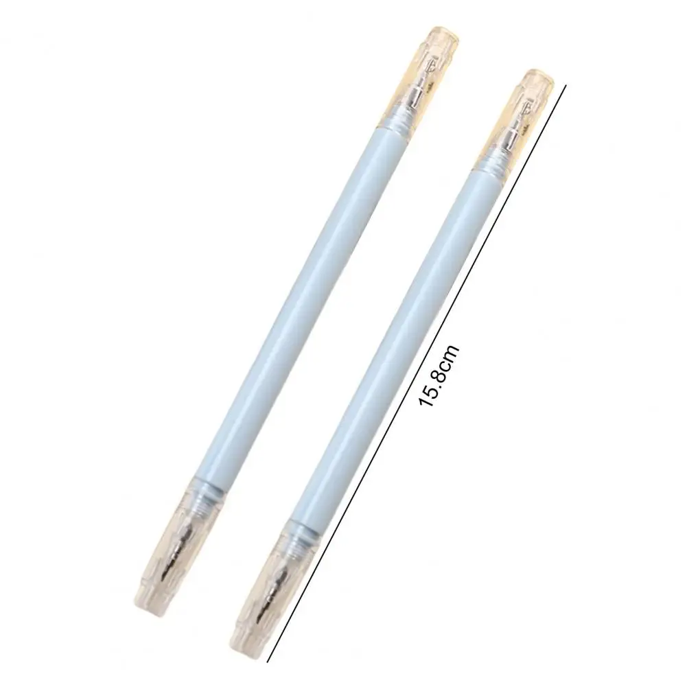 قوي الحرفية القاطع ل سجل القصاصات ، خفيفة الوزن ورقة قطع القلم ، المزدوج رئيس الفن ورقة ، الكتابة ، 2 قطعة/المجموعة