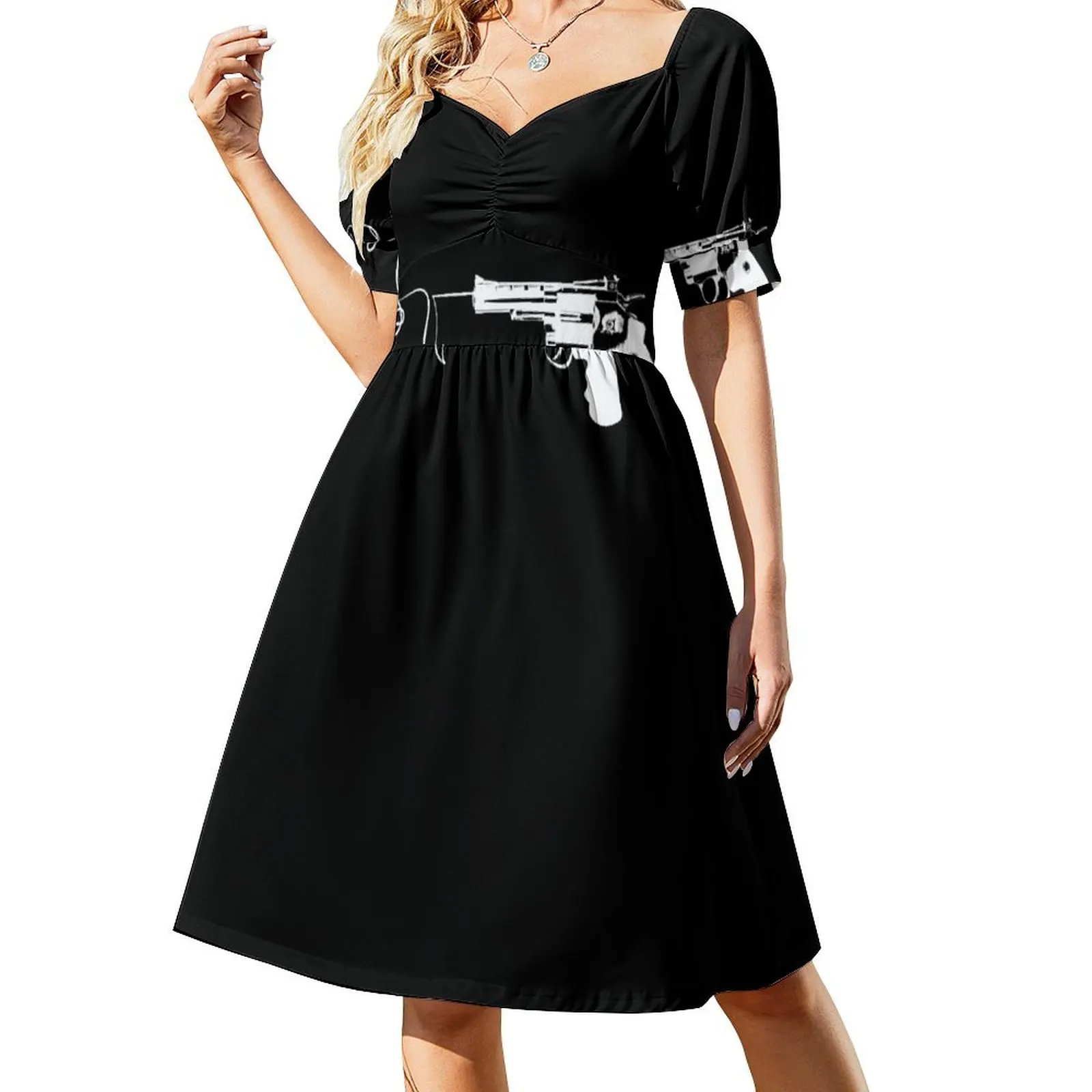 

Roses n Guns Short-Sleeved Dress ceremony dresses Party dresses cute dress