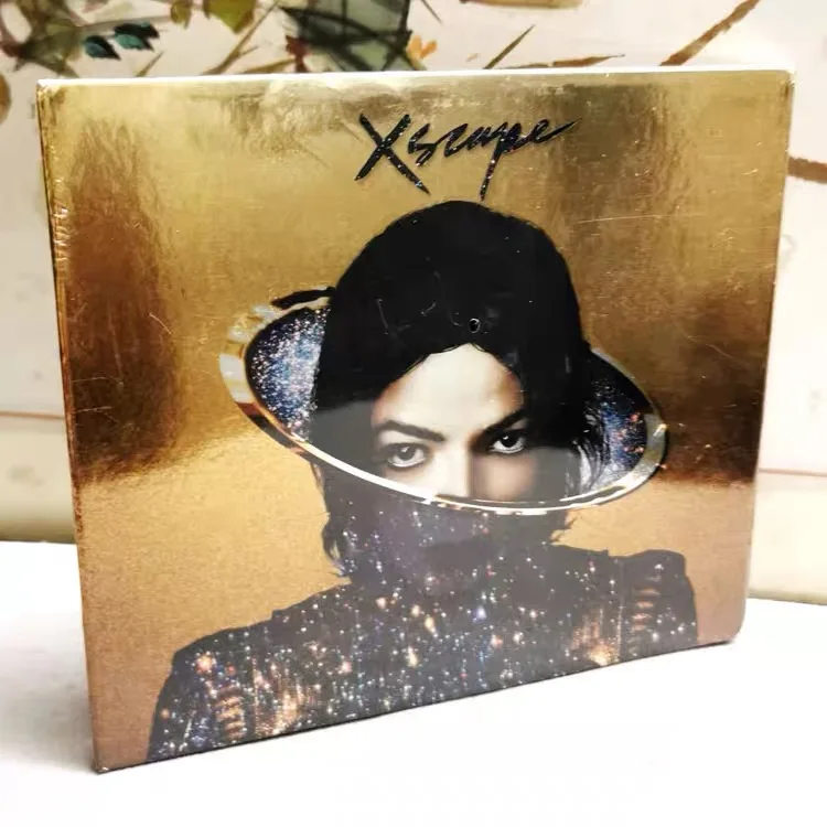 King Of Pop Superstar Michael Jackson MJ Music Record Xscape Album CD+DVD Cosplay Compact Disc Walkman Car Soundtracks Box Gift