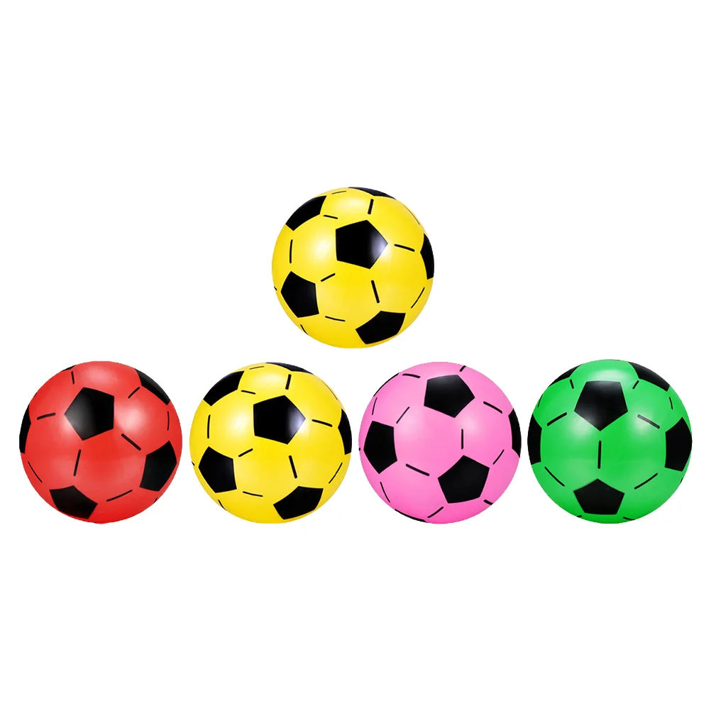 

Soccer Beach Ball Football Toys Inflatable Childrens Outdoor Playthings FootToy Balls