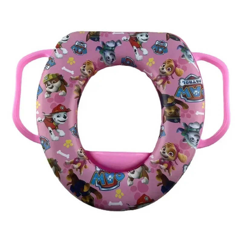 أنيمي باو باترول مقعد المرحاض للأطفال طفل تشيس سكاي قعادة مقعد طفل المحمولة المرحاض التدريب مقعد وسائد متعددة الألوان #3