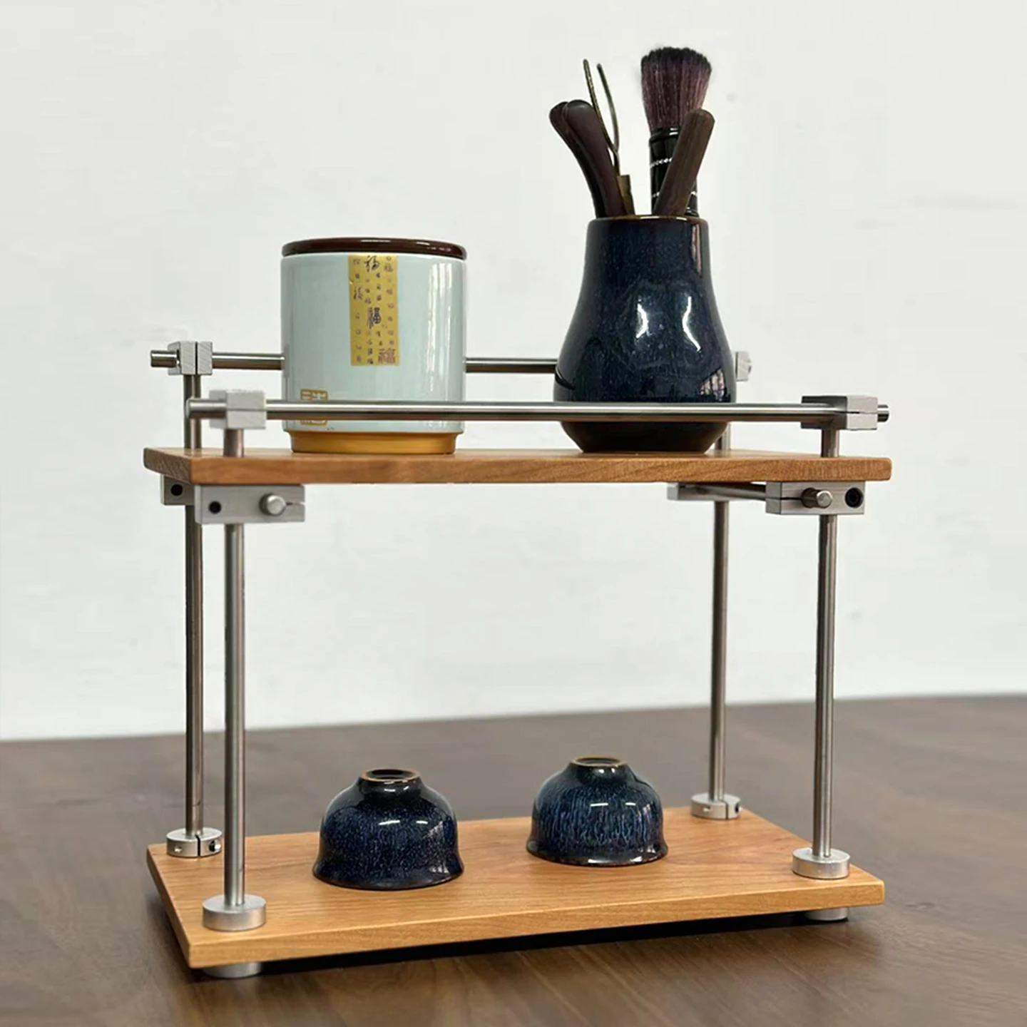 guanshanyue-estante-de-almacenamiento-de-2-niveles-de-madera-de-nogal-negro-y-cerezo-organizador-de-tazas-de-cafe-estante-de-escritorio-estilo-vintage-para-el-hogar