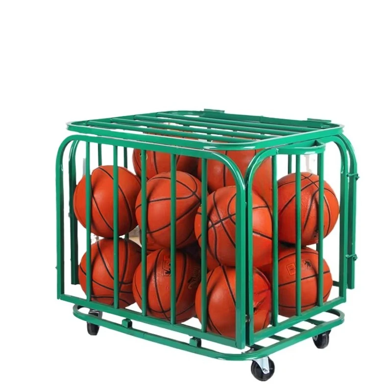 Portable football cart folding football basketball volleyball cart